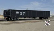 Kit Classics HO Scale CB&Q Havelock Shops 52’ 6” Gondola, Norfolk & Western/N&W