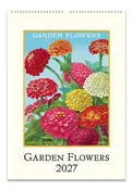2027 Cavallini & Co. Garden Flowers Wall Calendar