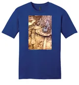 Alice and the Caterpillar by Arthur Rackham T-Shirt