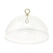 12-Inch Clear Hanging Baffle