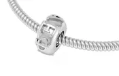 Alpha Epsilon Phi Bead, Sterling Silver (P007)