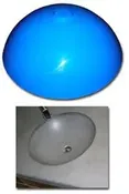 Concrete Sink Mold SDP-4 Round Bowl Design (15 3/8"x5.25")