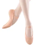 Ladies Dansoft Leather Full-Sole Ballet Shoes