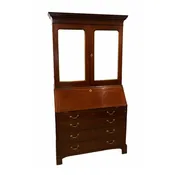 18th Century English George III Mahogany Secretary