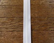 #5 Molded Tooth Chain Nylon Zipper – black or white