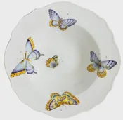 AC Anna Weatherly Butterflies Pasta Plate