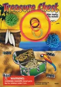 125 - .25 1" Filled Capsules Mixed Assortment Treasure Chest