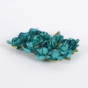 12 Paper Flowers Jade Paper Rose Flowers (12x12)