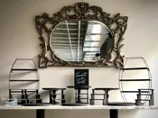 Black Cake and Dessert Stands — Studio B Floral