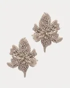 Azalea on Ice Earring - Silver