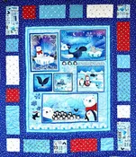 Arctic Friends - Fish & Chips Quilt Kit