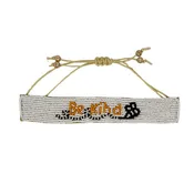 Bee Kind Bumble Bee Beaded Pull Tight Bracelet
