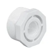 1-1/2 in x 1/2 in Threaded PVC Reducer Bushing (MPT x FPT)