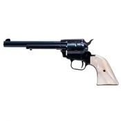 HERITAGE 22LR/22M BLUE 6.5" FS PEARL PEARL GRIP/2 CYLINDERS