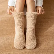 Plush Slipper Socks
