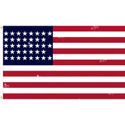 38 Star Outdoor Historic U.S. Flags 1877