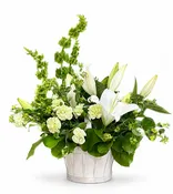 Blessed Assurance Funeral Basket