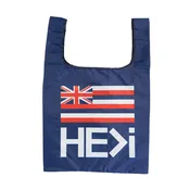 HAWAIIAN FLAG FOLDING TOTE BAG IN NAVY