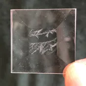 1 1/2″ x 1 1/2″ Glue Chip Bevel Square Seconds