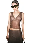PENNY TOP IN CHOCOLATE DOT