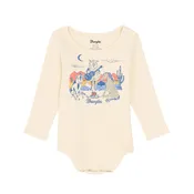 112367542 - Wrangler® Baby Girl Bodysuit - Oatmeal Wrangler® Baby Girls' Desert Graphic Knit Bodysuit – Oatmeal (112367542)