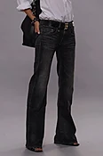 Boy Flare - Kennet Black Stretch