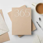 365 LAY FLAT UNDATED A5 PLANNER - CACAO