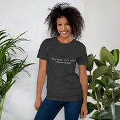 "Astrology isn't real" -Sagittarius Short-Sleeve Unisex T-Shirt