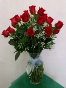 24 RED ROSES