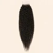Afro Kinky Curly 2x6 Transparent Lace Closure