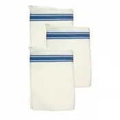 Aunt Martha’s Vintage 1930 Striped Towels 18in x 28in Blue, Package of 3