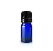 5 ml. Glass Bottle | Blue | 10-Pack