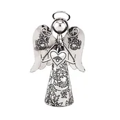 4" Angel Bell - Heart