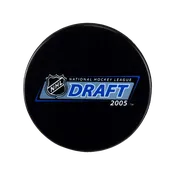 2005 NHL Draft Unsigned Logo Hockey Puck