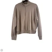 Athletic Jacket By Clothes Mentor In Brown, Size: L