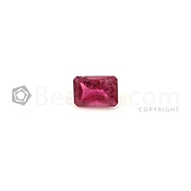 10.10 mm x 7.10 mm - Medium Pink Tourmaline Emerald Cut - 1 Piece - 2.89 carats (ToCS1089)