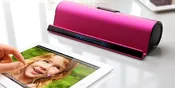 Bluetooth Speaker with Dock Stand - PINK