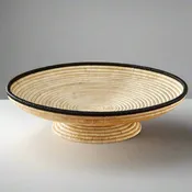 Abaca Footed Pedestal Bowls