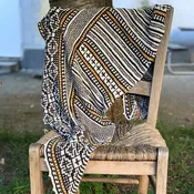 Yara Shawl Kit — Twill Fabric & Yarn