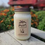 Hello Fall 16 oz Pint Candle