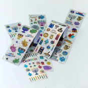 175+ Hanukkah Prismatic Stickers
