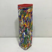 2004 Mad Art "Everything But The Kitchen Sink" Art Glass Vase