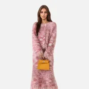 Autumn and winter new cardigan top slimming half skirt two-piece fashionable knitted suit for women