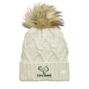 Lake Orion LAX Lacrosse New Era ® Faux Fur Pom Beanie