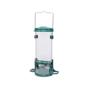 Backyard Essentials Cardinal Acrylic & Metal Petite Seed Tube Bird Feeder