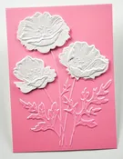 Memory Box - Playful Poppies 3D Embossing Folder and Dies — paper & i