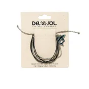 Black Gray Shark Bracelet