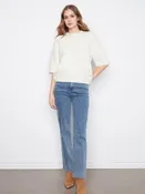 Charlie B Balloon Sleeve Sweater