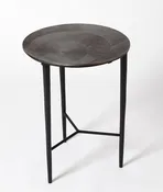 Etched Metal Accent Table — Studio G Home