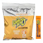 Sqwincher 159060100 Sports Drink Mix, Orange, Single-Serve, 20 oz Concentrate Per Pack, Sugar-Free, 50 PK